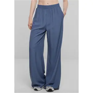 Women's wide-leg viscose Trousers Urban Classics image-1