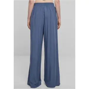 Women's wide-leg viscose Trousers Urban Classics image-4