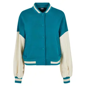 Women's oversized jacket Urban Classics 2 Tone College Terry image-0