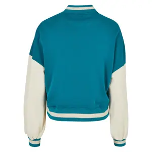 Women's oversized jacket Urban Classics 2 Tone College Terry image-3