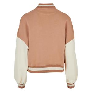 Women's oversized jacket Urban Classics 2 Tone College Terry image-3