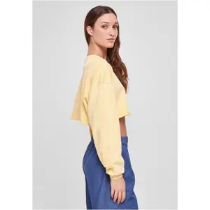 Sweatshirt crop brodé de fleurs grandes tailles femme Urban Classics image-6