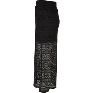 Jupe mi-longue en dentelle au crochet extensible femme Urban Classics image-2