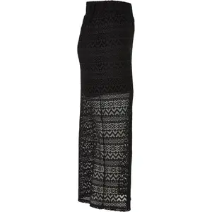 Jupe mi-longue en dentelle au crochet extensible femme Urban Classics image-3