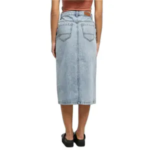 Halflange denim rok voor dames Urban Classics image-4