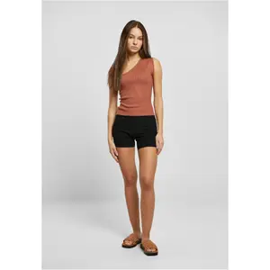 Damlinne i asymmetrisk stickning plus storlekar plus storlekar Urban Classics Rib