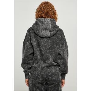 Oversized hooded sweatshirt for women large sizes Urban Classics Towel Washed image-2