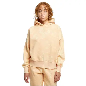 Oversized hooded sweatshirt for women large sizes Urban Classics Towel Washed