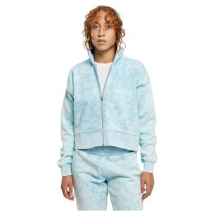 tb6031-04410-u-sweatshirt-oversize-zipped-court-with-hood-woman-large-sizes-urban-classics-towel-washed-balticblue