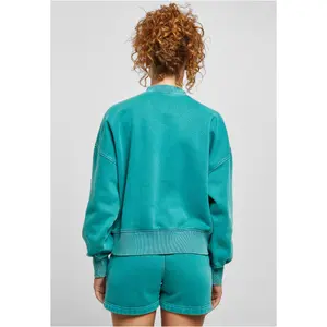 Women's oversized sweatshirt large sizes Urban Classics Stone Washed image-2