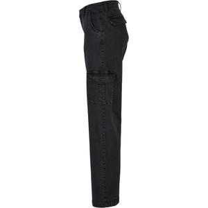 Trousers cargo droit taille haute en denim femme Urban Classics image-5