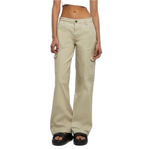 Trousers cargo droit taille haute en denim femme Urban Classics image-5