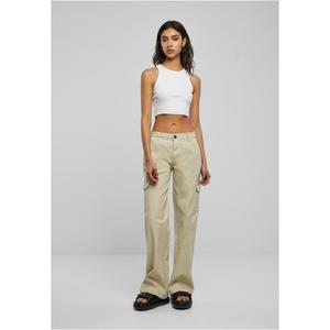 Trousers cargo droit taille haute en denim femme Urban Classics image-4
