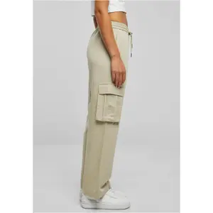 Trousers cargo jambe large femme Urban Classics Vicose image-3