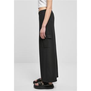 Pants cargo high waist wide leg Urban Classics Terry image-4