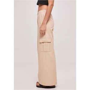 Hose cargo taille haute à jambe large Damen grandes tailles Urban Classics Terry image-4
