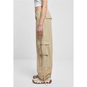 Trousers cargo nylon large froissé femme Urban Classics image-4