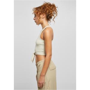 Women's large size double-breasted tank top with bows Urban Classics image-4