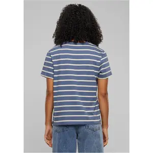 Stribet boxy T-shirt til kvinder Urban Classics image-4