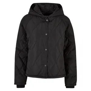 Hooded Puffer Jacket Urban Classics Diamond