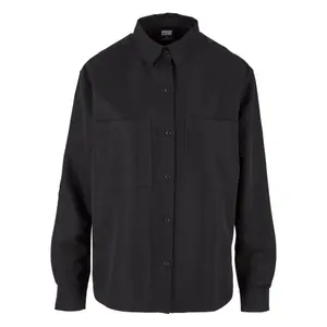 Women's oversized twill shirt Urban Classics image-0
