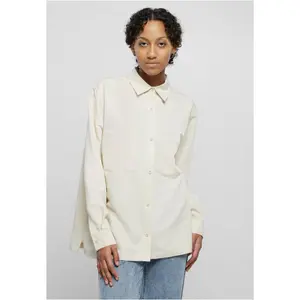 Women's oversized twill shirt Urban Classics image-2