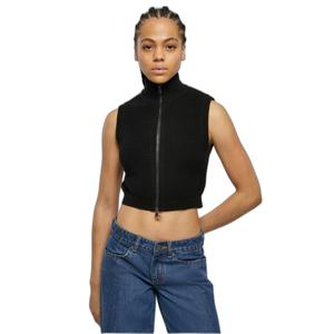 Veste sans manche court en tricot grandes tailles femme Urban Classics image-1