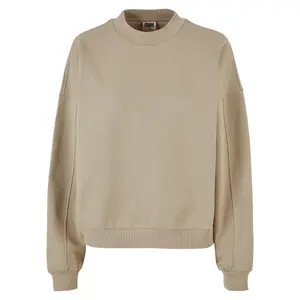 Oversized sweatshirt med rund halsringning för kvinnor Urban Classics image-0