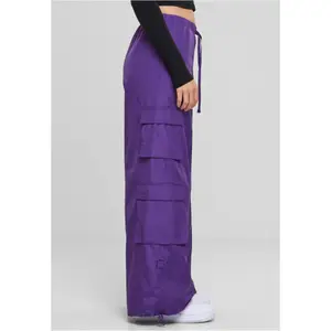 Women's double cargo Trousers Urban Classics Ripstop image-6