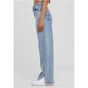 Women's wide leg slit jeans Urban Classics image-5