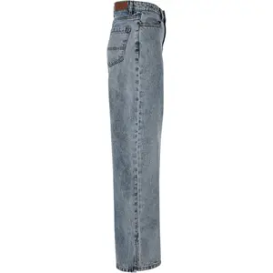 Women's wide leg slit jeans Urban Classics image-4