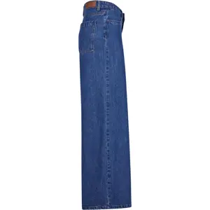 Women's mid-rise wide-leg jeans Urban Classics image-5