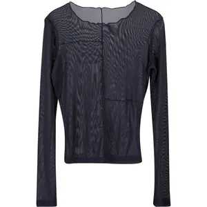 Women's long-sleeved mesh T-shirt Urban Classics Exposed Seam image-0