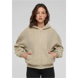 Hoodie Damen Urban Classics Oversize Sherpa image-2