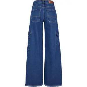 Women's mid-rise cargo jeans Urban Classics image-1