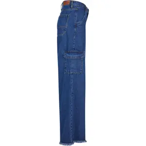 Women's mid-rise cargo jeans Urban Classics image-3