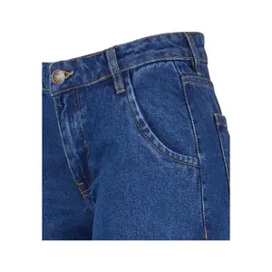 Women's mid-rise cargo jeans Urban Classics image-4