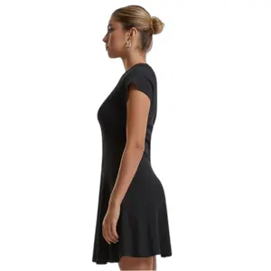Women's dress Urban Classics Skater Rib image-5