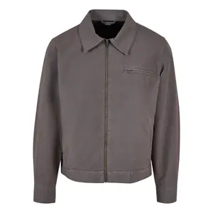 Overdyed work jacket large sizes Urban Classics image-0