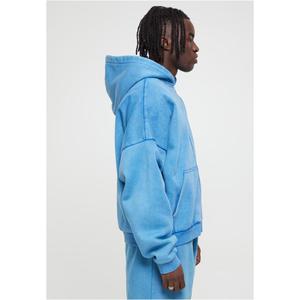 Hoodie with zipper large sizes Urban Classics 90's Heavy Sand Washed image-3