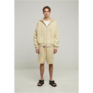 Hoodie with zipper large sizes Urban Classics 90's Heavy Sand Washed image-1