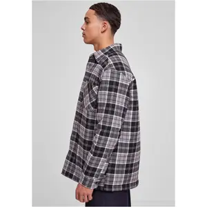 Quilted plaid overshirt Urban Classics image-6