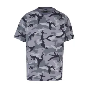 Thick camouflage T-shirt Urban Classics Oversize image-0