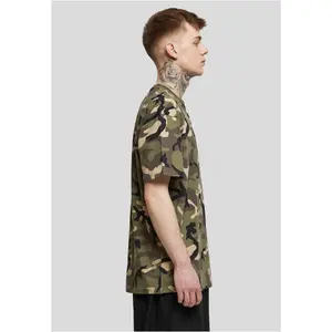 Camiseta gruesa de camuflaje Urban Classics Oversize image-5