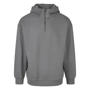 Zip-up hooded sweatshirt with stand-up collar Urban Classics image-5
