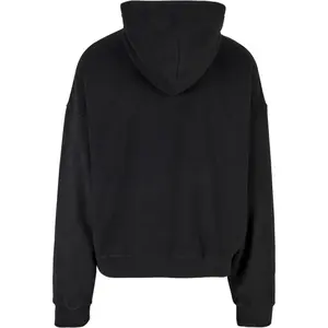 Felpa in pile con zip a cappuccio Urban Classics Oversize image-3