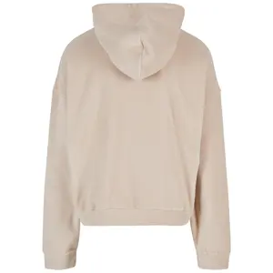 Felpa in pile con zip a cappuccio Urban Classics Oversize image-3