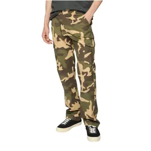 Cargo byxor Urban Classics Straight Leg Camo image-1