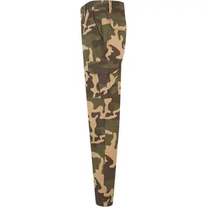 Cargo byxor Urban Classics Straight Leg Camo image-3