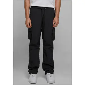 Straight-leg nylon cargo pants Urban Classics image-1